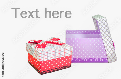Gift box for christmas , new year, birthday