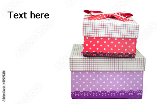 Gift box for christmas , new year, birthday