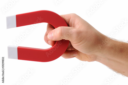 Holding a magnet