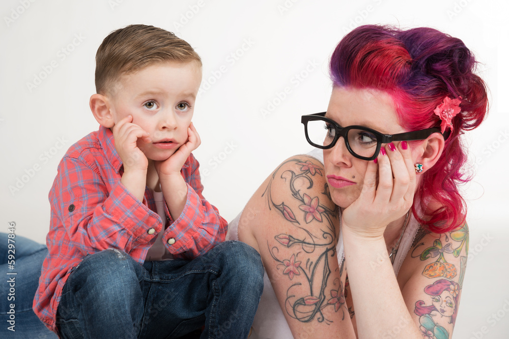 Schmollen StockFoto Adobe Stock