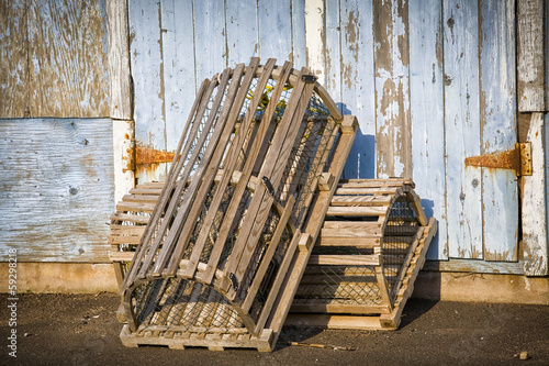 Canvas-taulu Lobster Traps