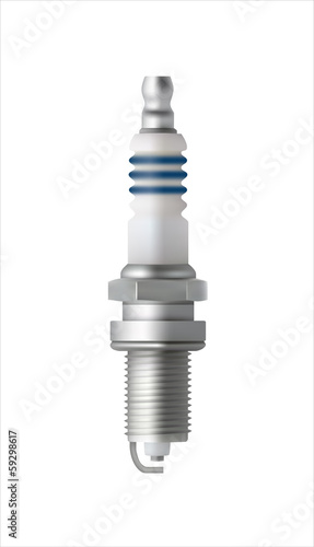spark plug vector