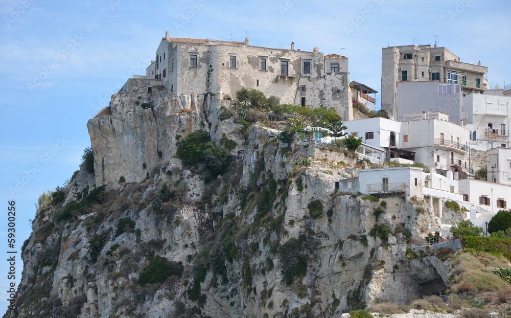 Medieval fortress in Peschici