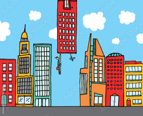 Business or market upside down