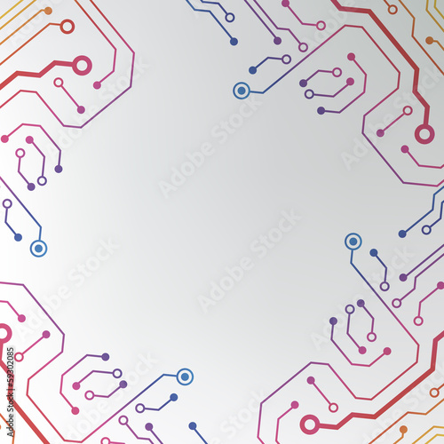 EPS10 vector circuit board background texture