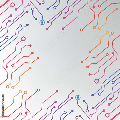 abstract technology hi-tech circuit board texture