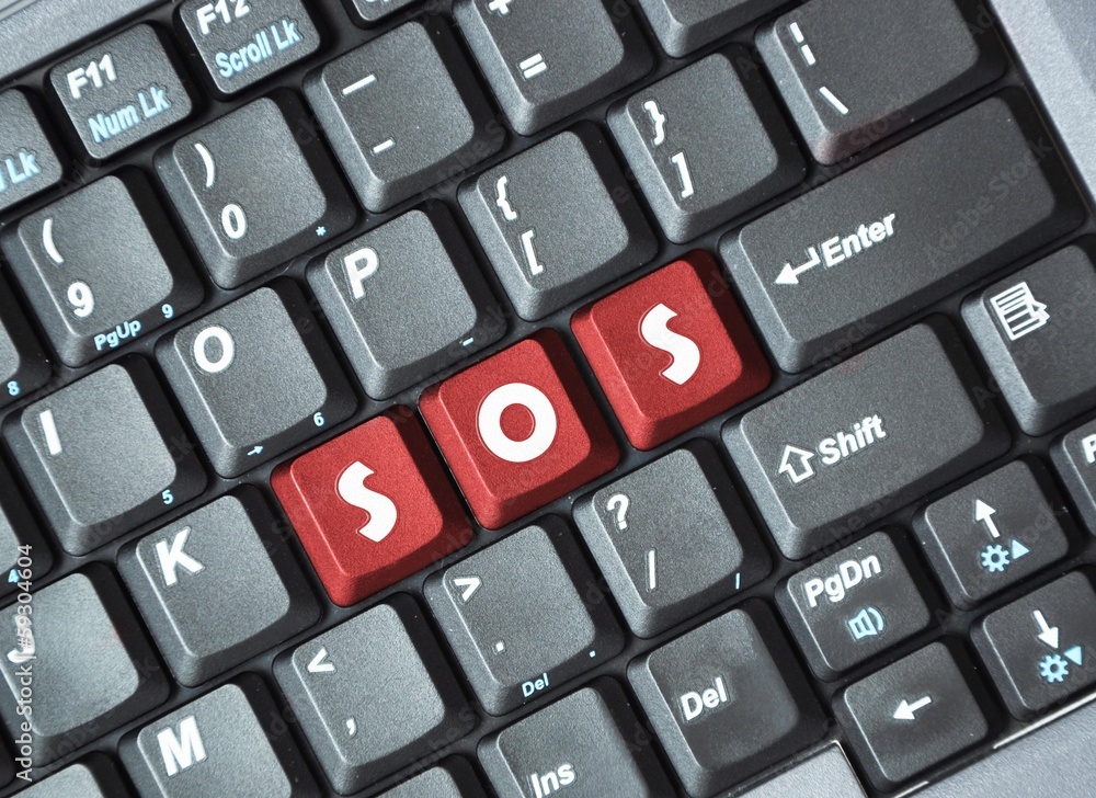 Sos on keyboard Sos on keyboard