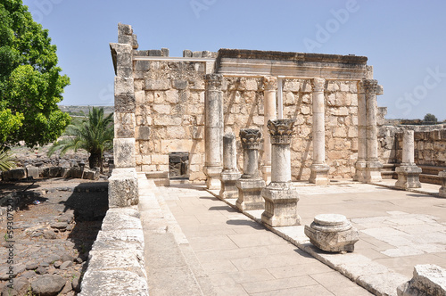 Synagague in Capernaum, Israel
