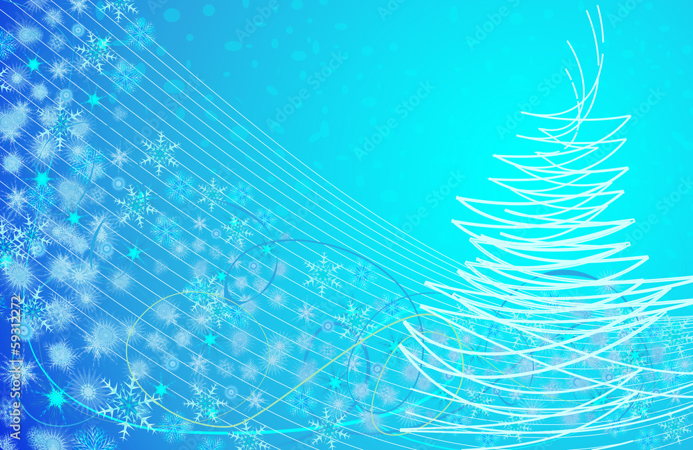 Christmas abstract blue background Christmas abstract blue background
