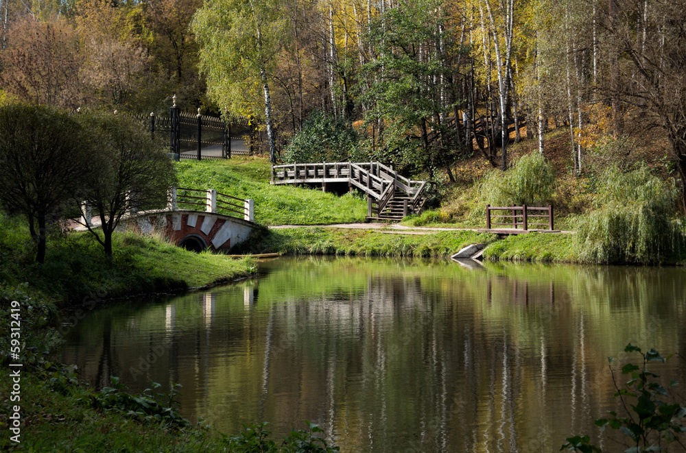 Obraz premium Tsaritsyno Park