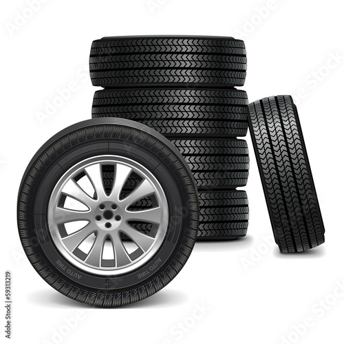 Vector Car Wheels