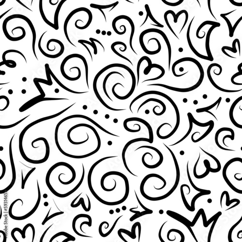 Abstract swirl pattern for your design