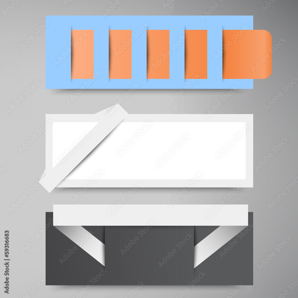 Vector abstract background. Banner blue Vector abstract background. Banner blue