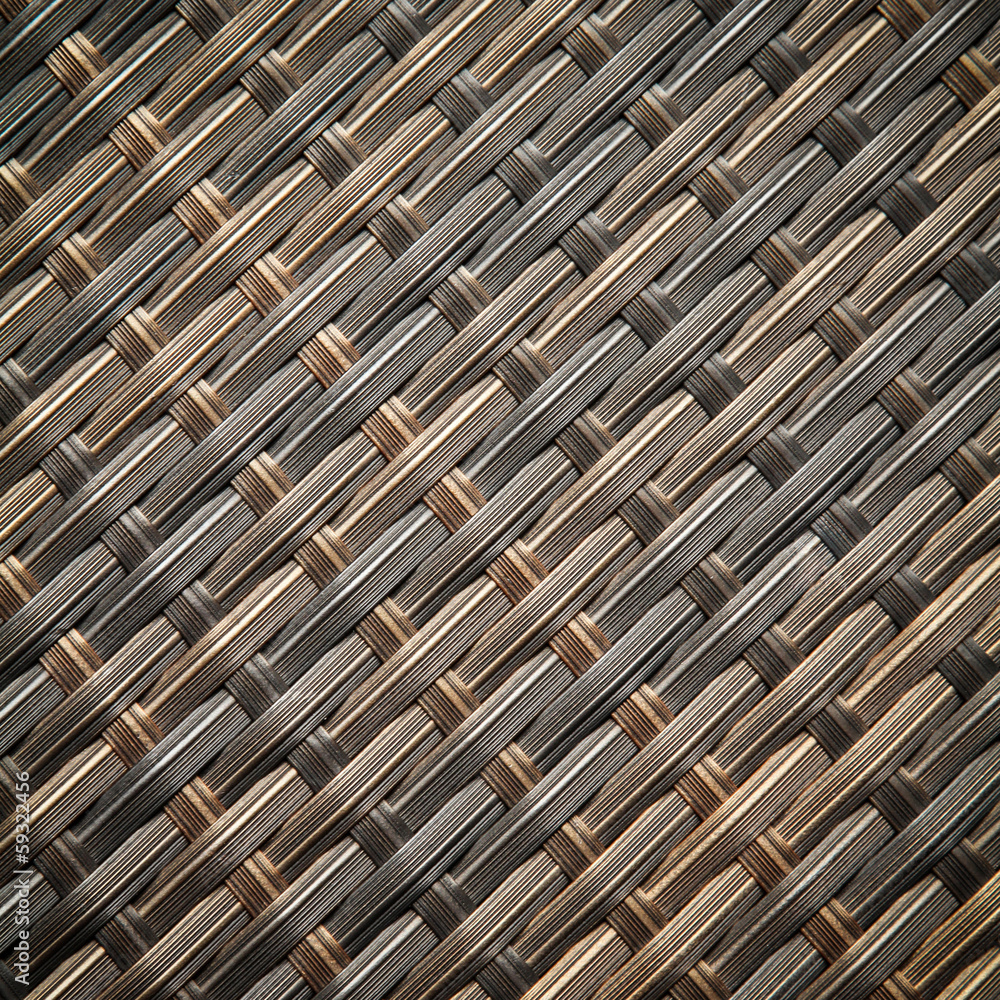 Wicker or rattan bamboo material Wicker or rattan bamboo material