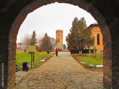 Chindia tower in Targoviste, Romania photo