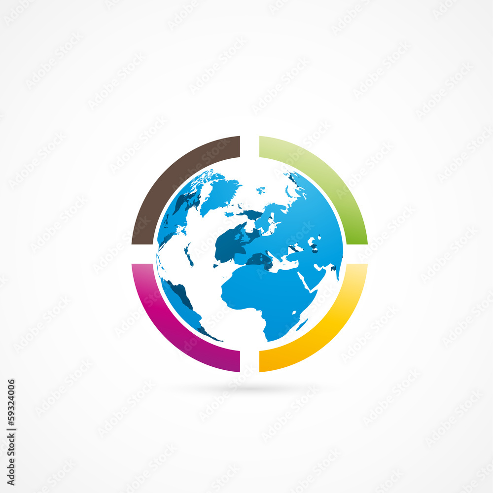 logo planète logo planète