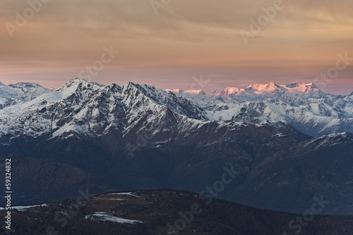 Piedmont's mountain landscapes