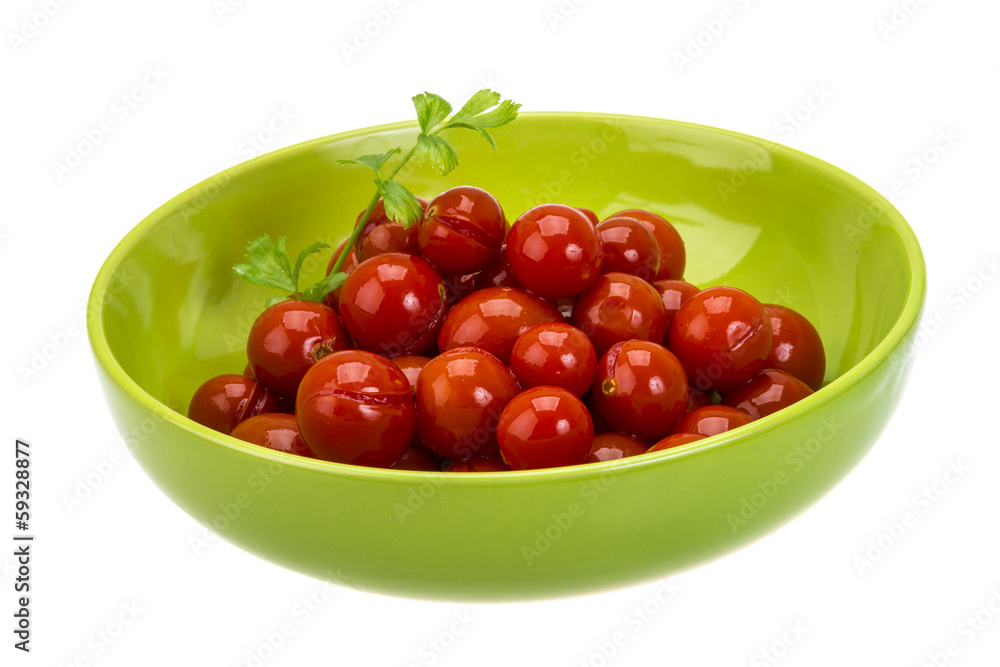 Marinated cherry tomato