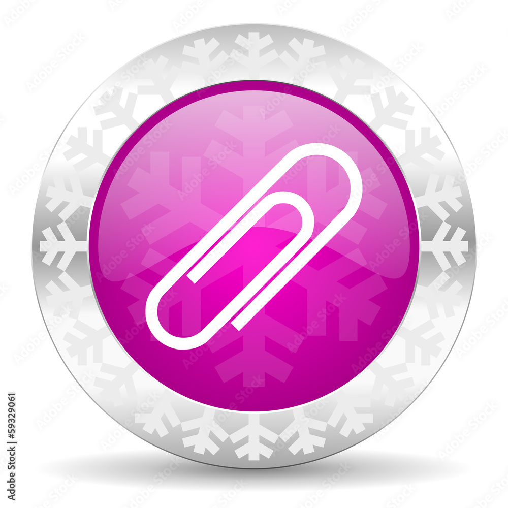 paperclip christmas icon paperclip christmas icon