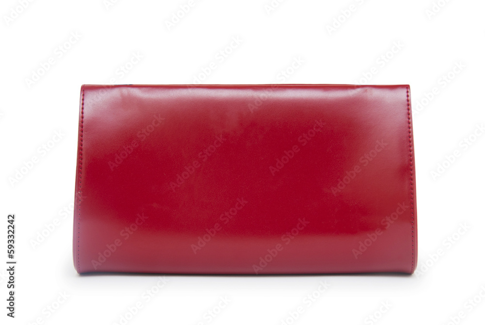 Elegant woman bag on white Elegant woman bag on white