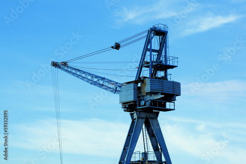 Hafenkran im Hafen Offenbach am Main - Bild 2