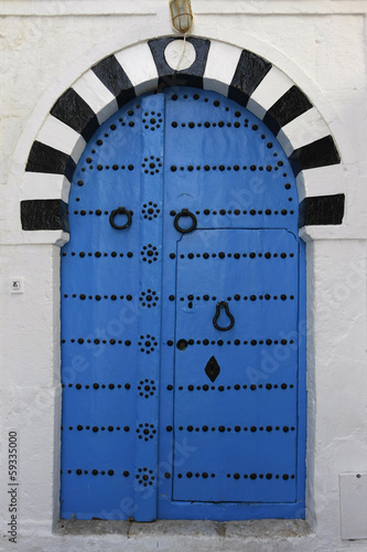 Door in Sidi Bou Said © knovakov