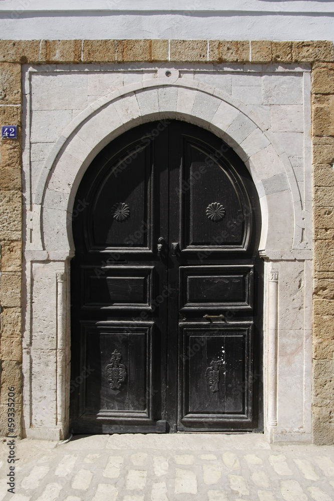 Old Tunisian Door