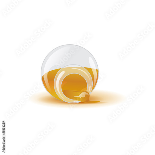 Honey Icons Set - Isolated On White Background