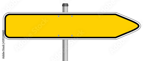 Schild gelb neutral  #131212-svg04