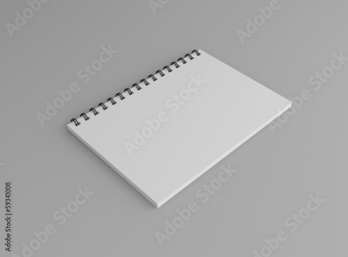 Notizbuch Cover Hochformat Hintergrund grau