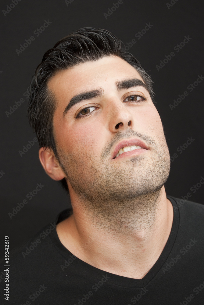 Obraz premium Young man portrait