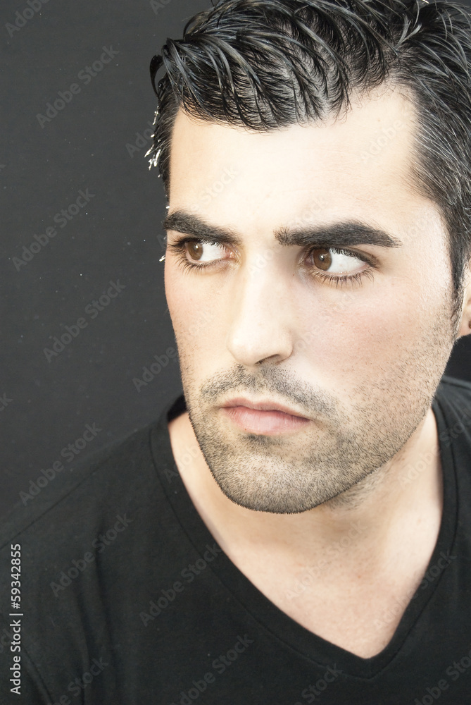 Obraz premium Young man portrait