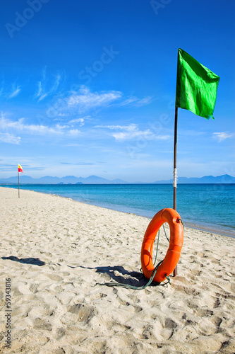 tropical beach