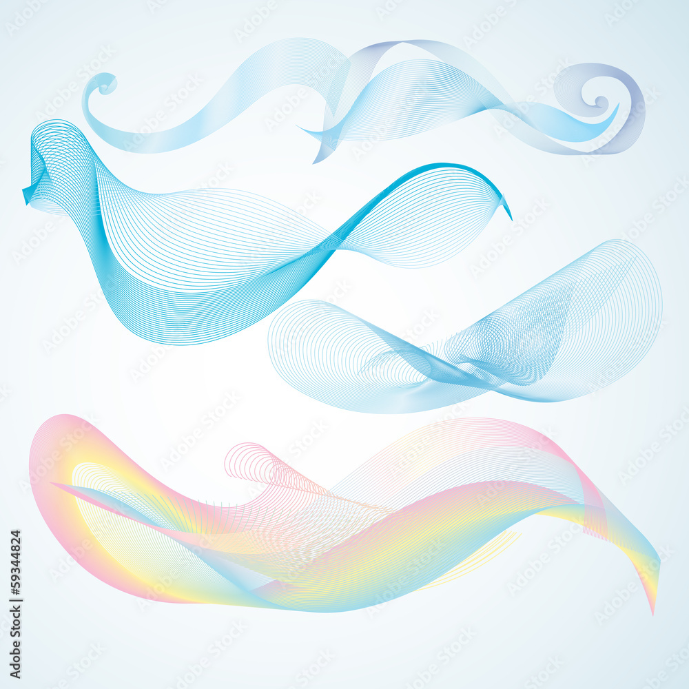 abstract waves abstract waves