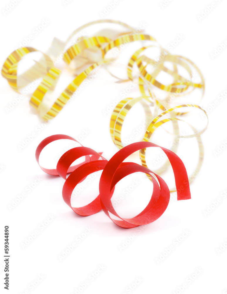 Curly Streamers Stock Photo Adobe Stock