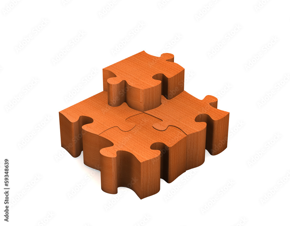 Puzzle Holz D