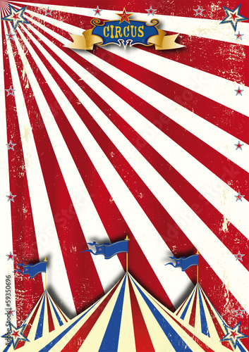 Circus red sunbeams