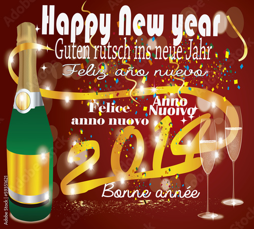 new year 2014 , merry christmas