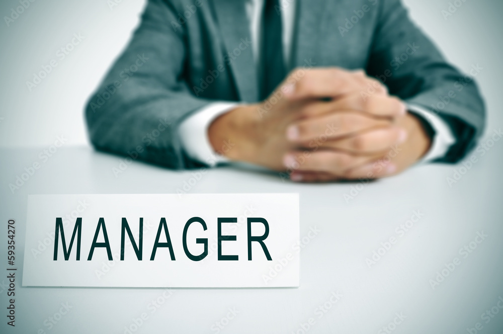 Obraz premium manager