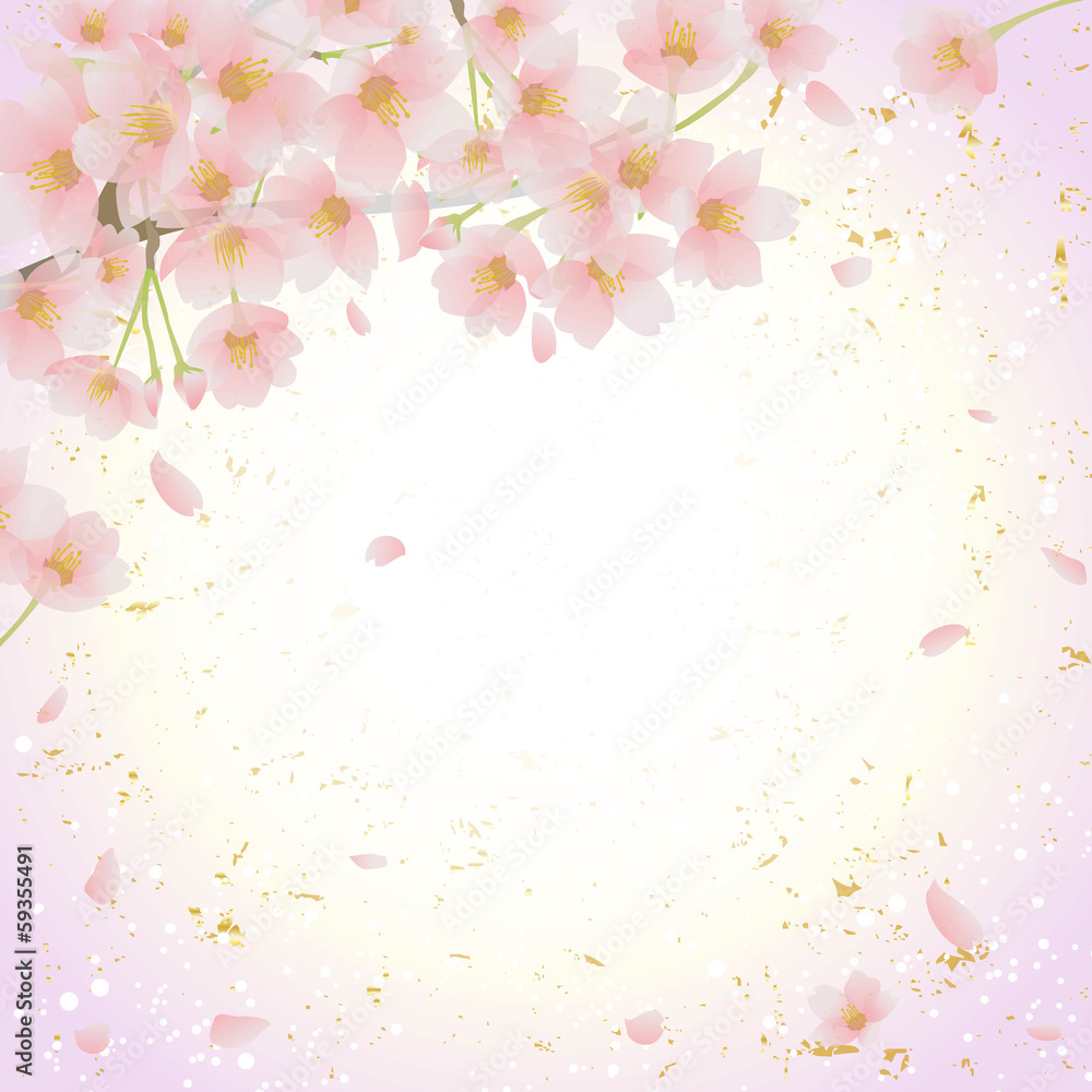 桜 和柄 春 桜 和柄 春