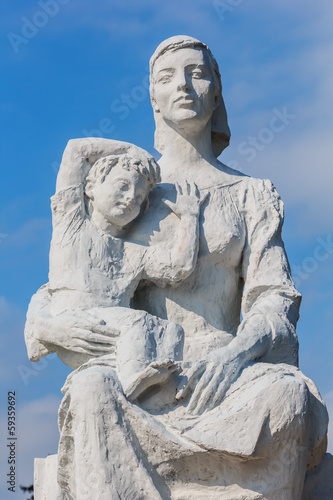 Statue of Peace  at Nagasaki Peace Park photo