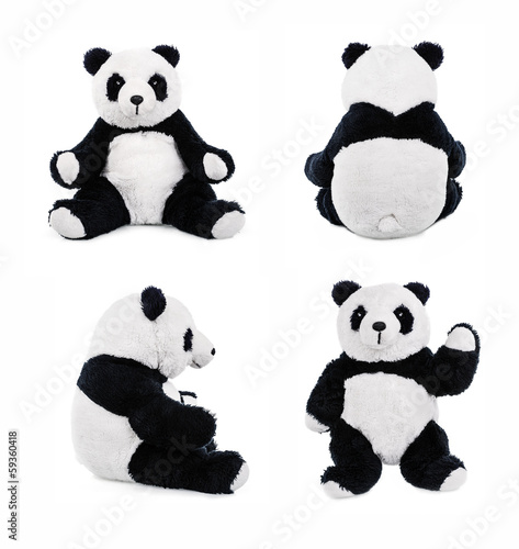 Fototapeta Naklejka Na Ścianę i Meble -  Stuffed animal panda bear or teddy bear
