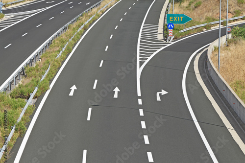 Egnatia motorway in Greece