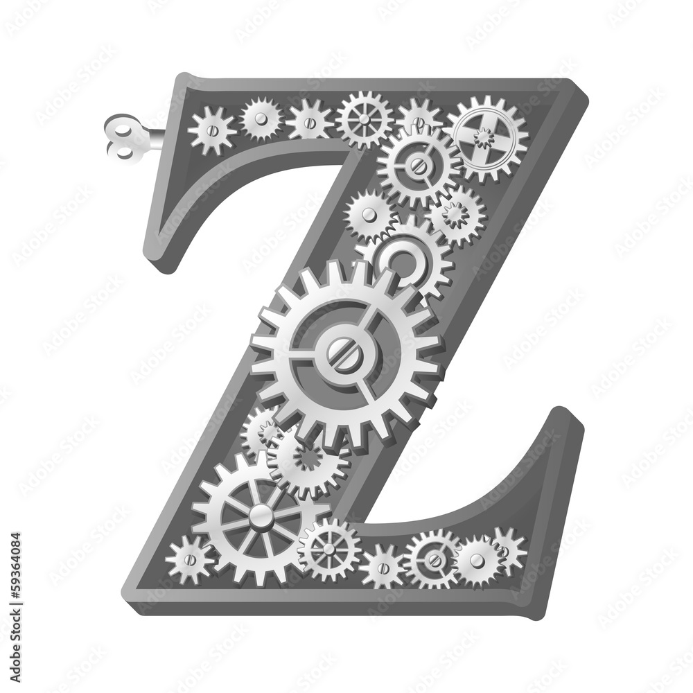 Mechanical alphabet Mechanical alphabet