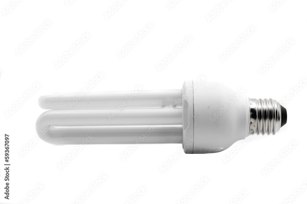 White Bulb on white background White Bulb on white background