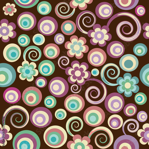 Seamless colorful pattern