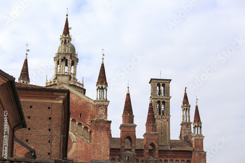 Basilica La Certosa, Pavia, Italy