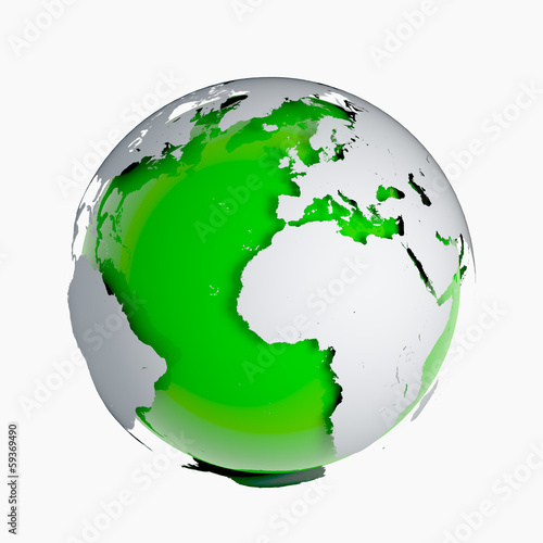 Green earth logo
