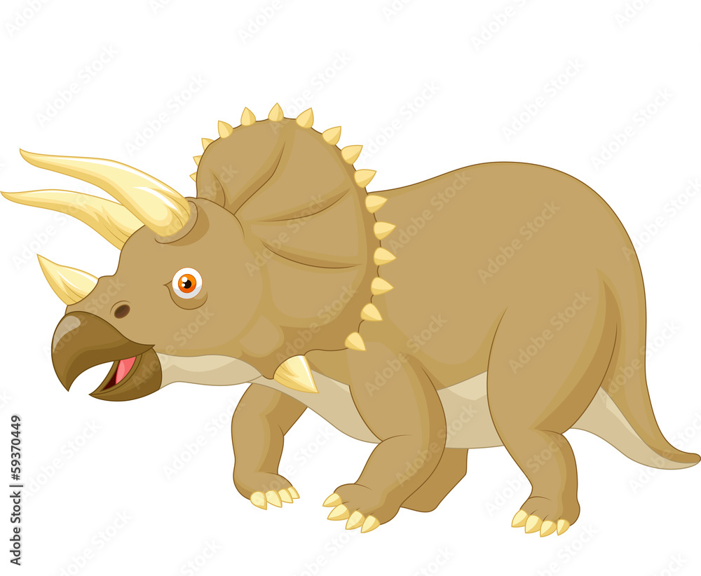 Triceratops cartoon Triceratops cartoon
