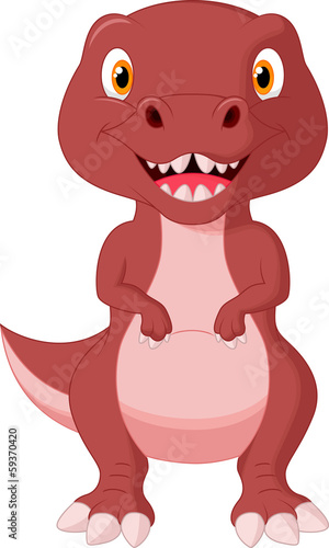 Cute cartoon dinosaur